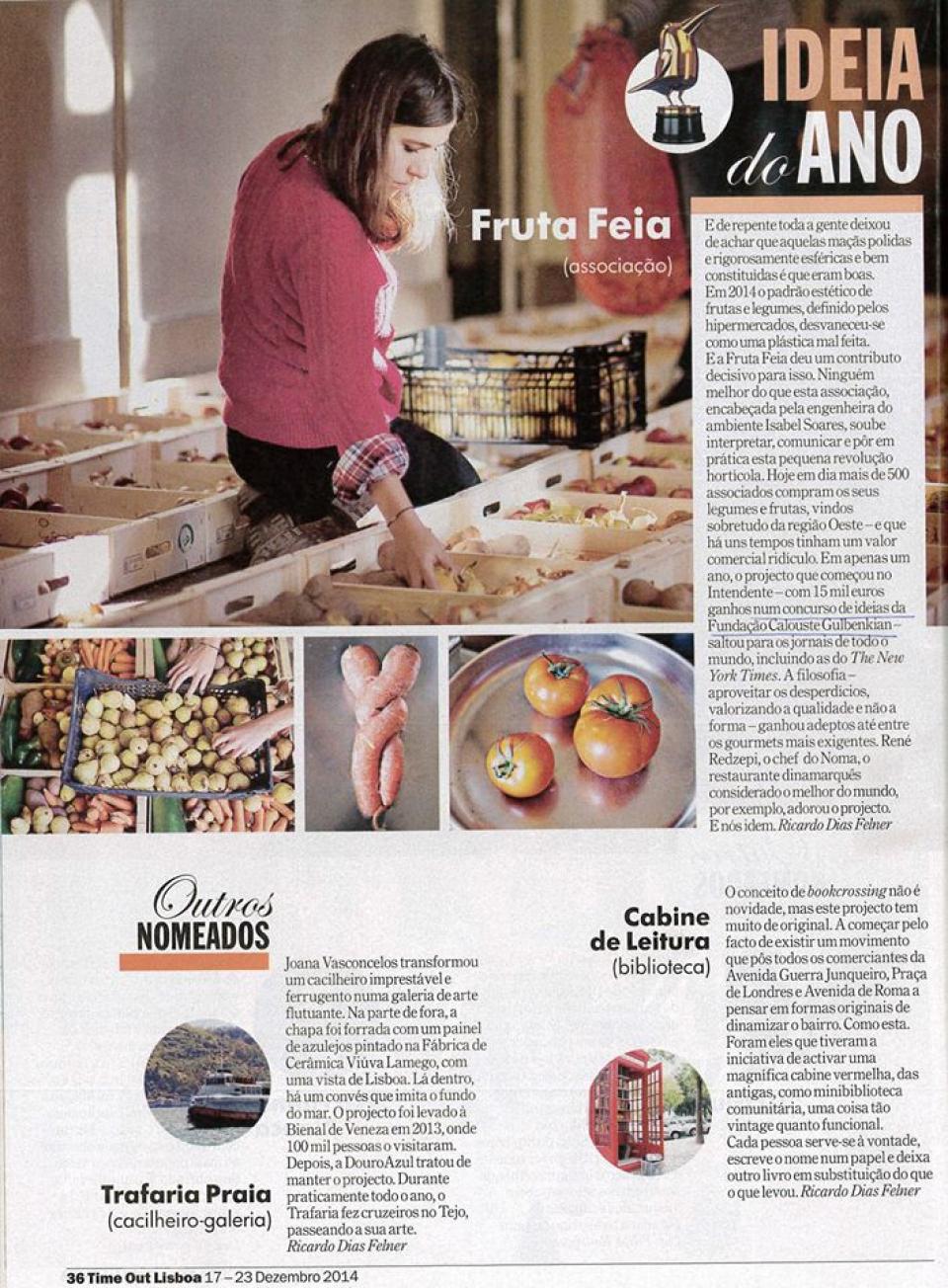 Ideia do Ano segundo a Time Out Lisboa